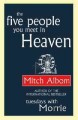 the five people you meet in Heaven Cover Image